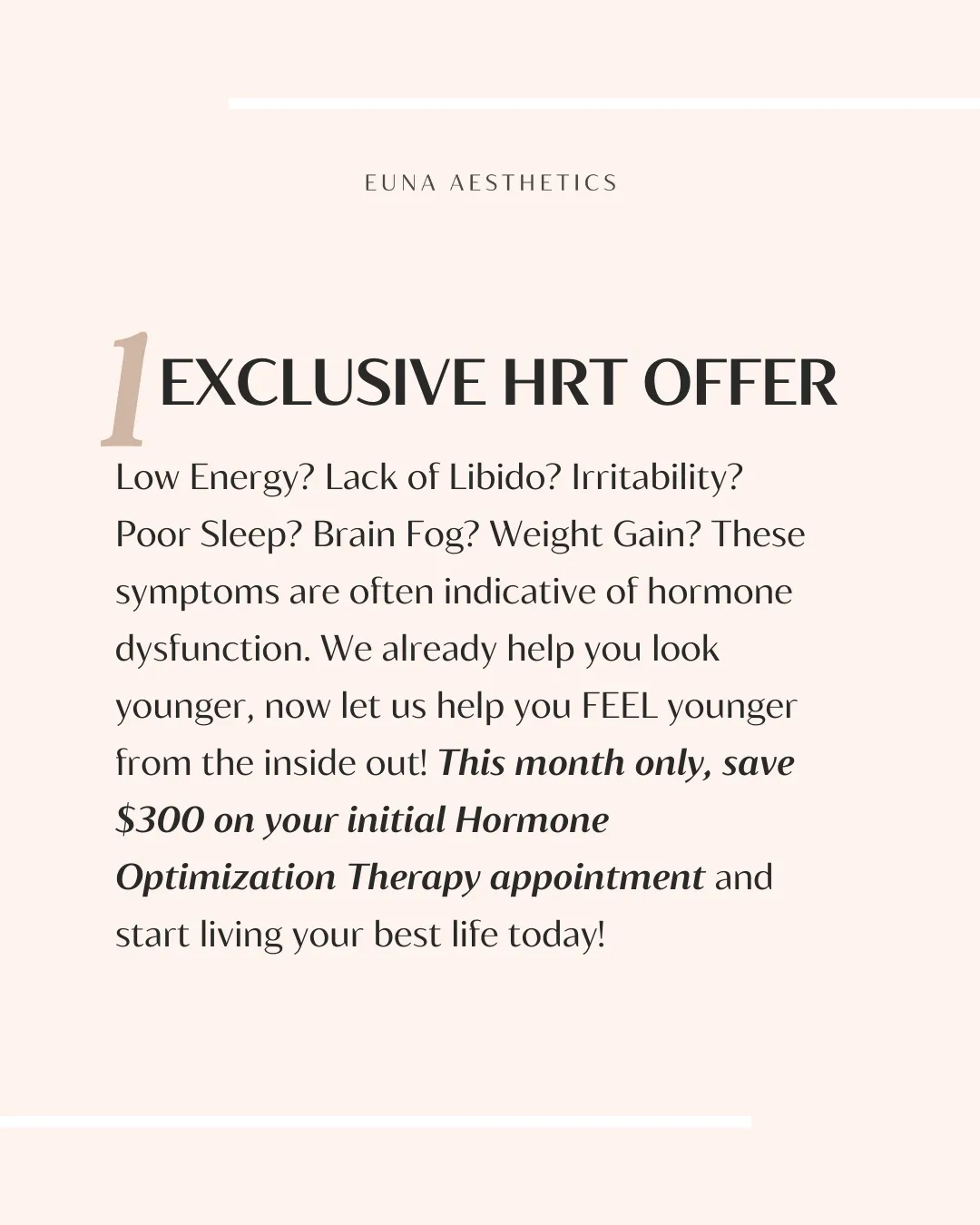 April 2025 Features Updates in Annapolis, MD at Euna Aesthetics